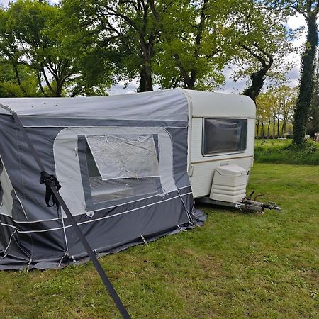 Camping Le Val Aux Fees - Broceliande Concoret Exteriör bild