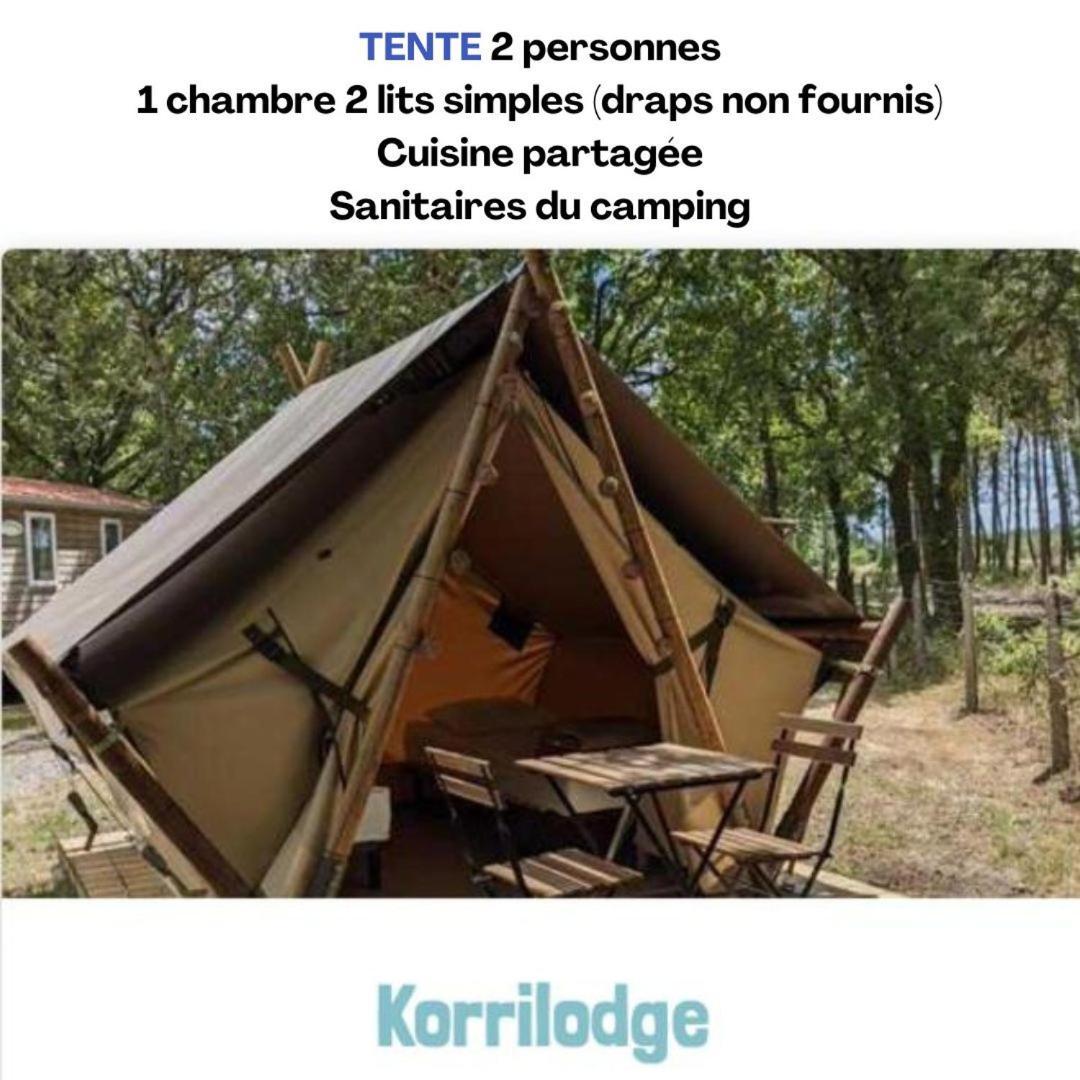 Camping Le Val Aux Fees - Broceliande Concoret Exteriör bild
