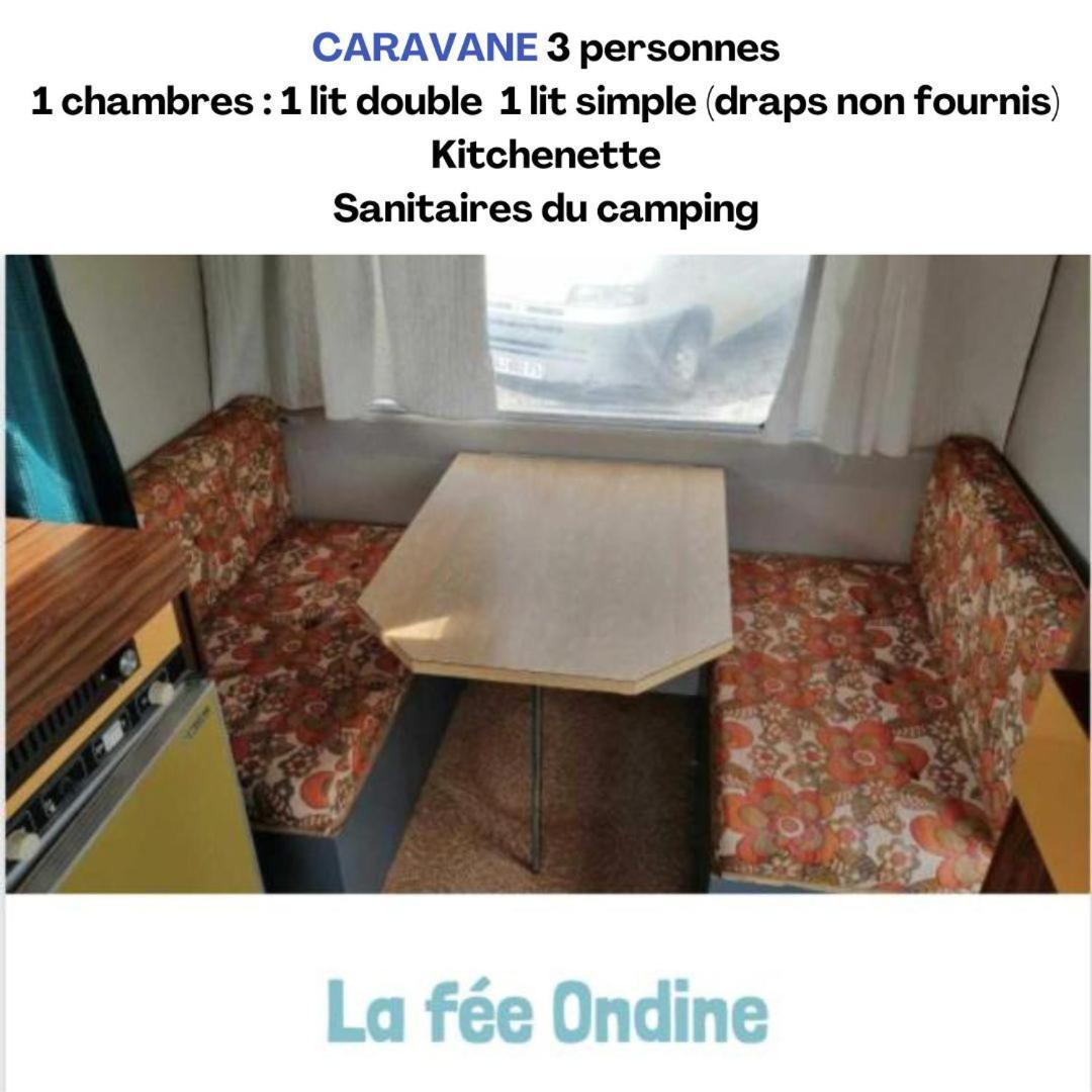Camping Le Val Aux Fees - Broceliande Concoret Exteriör bild